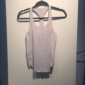Lululemon lilac razor back athletic top
